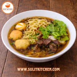 Sulit Beef Mami with Shabu-Shabu Balls